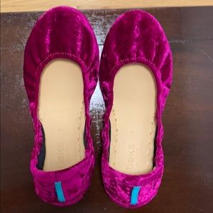 Tieks- New, never worn in Tyrian Purple